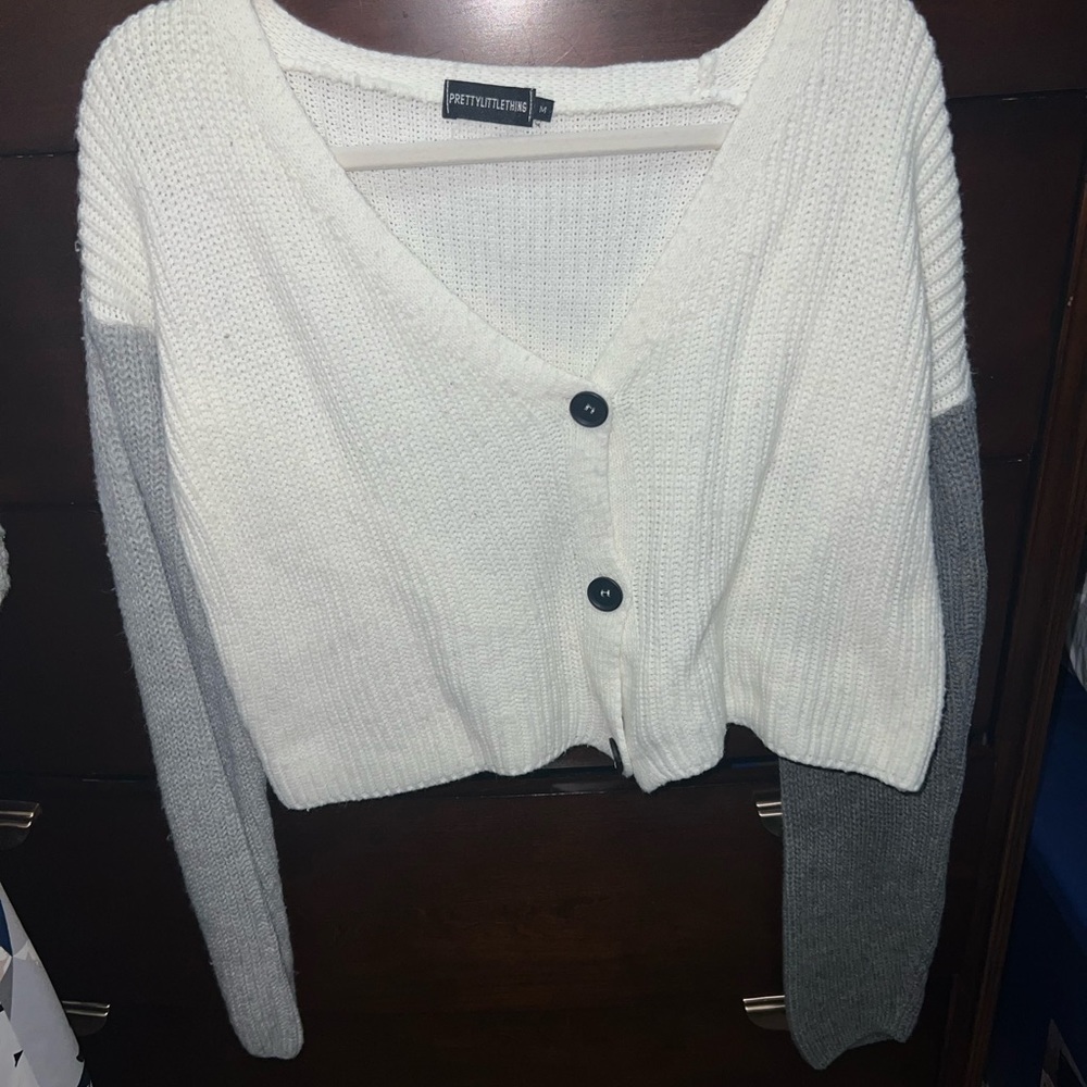 Prettylittlething two tone cardigan